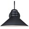 Westinghouse Fixture Wall Outdoor 60W Watts Creek, Textured Black White Intr Shade 6360800 - alternate 1